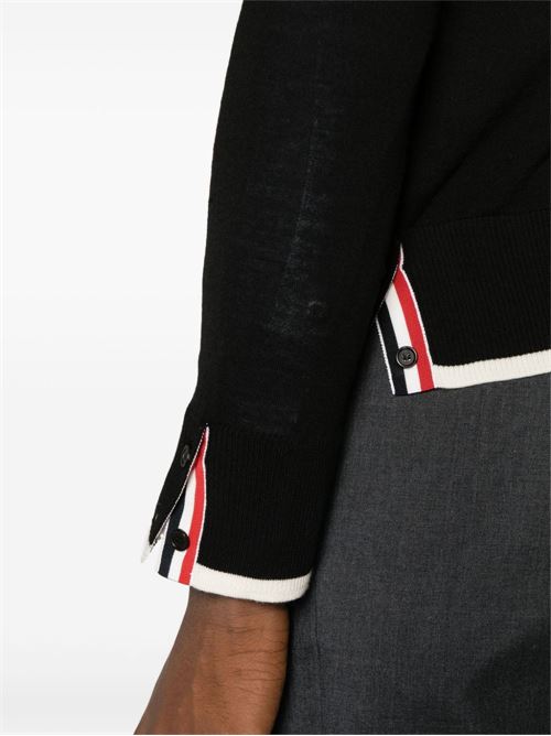 Sweater with 4 stripe detail THOM BROWNE | MKA002DY1014001